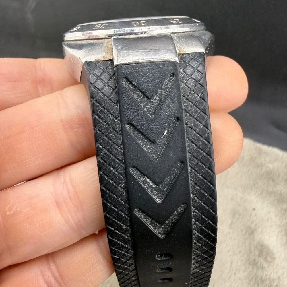 Vintage Callaway Golf Watch Silver Tone UNTESTED 8